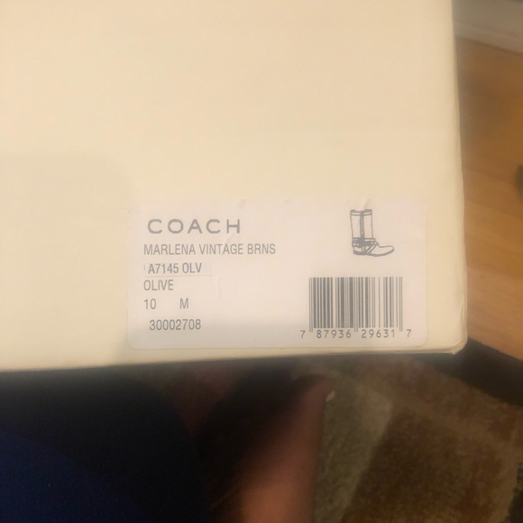 Women’s Coach riding boots! - Picture 2 of 6